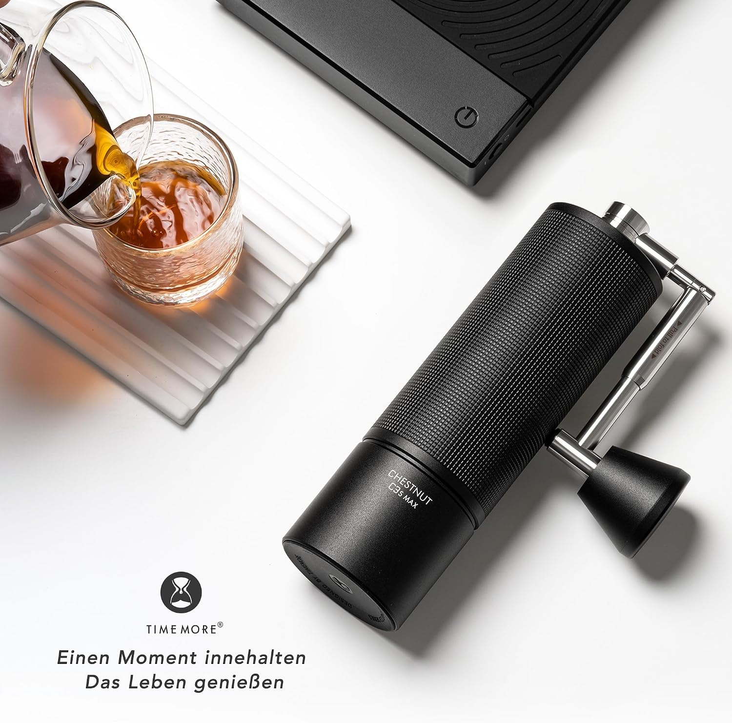 TIMEMORE Chestnut C3s MAX, Molinillo de Café Manual