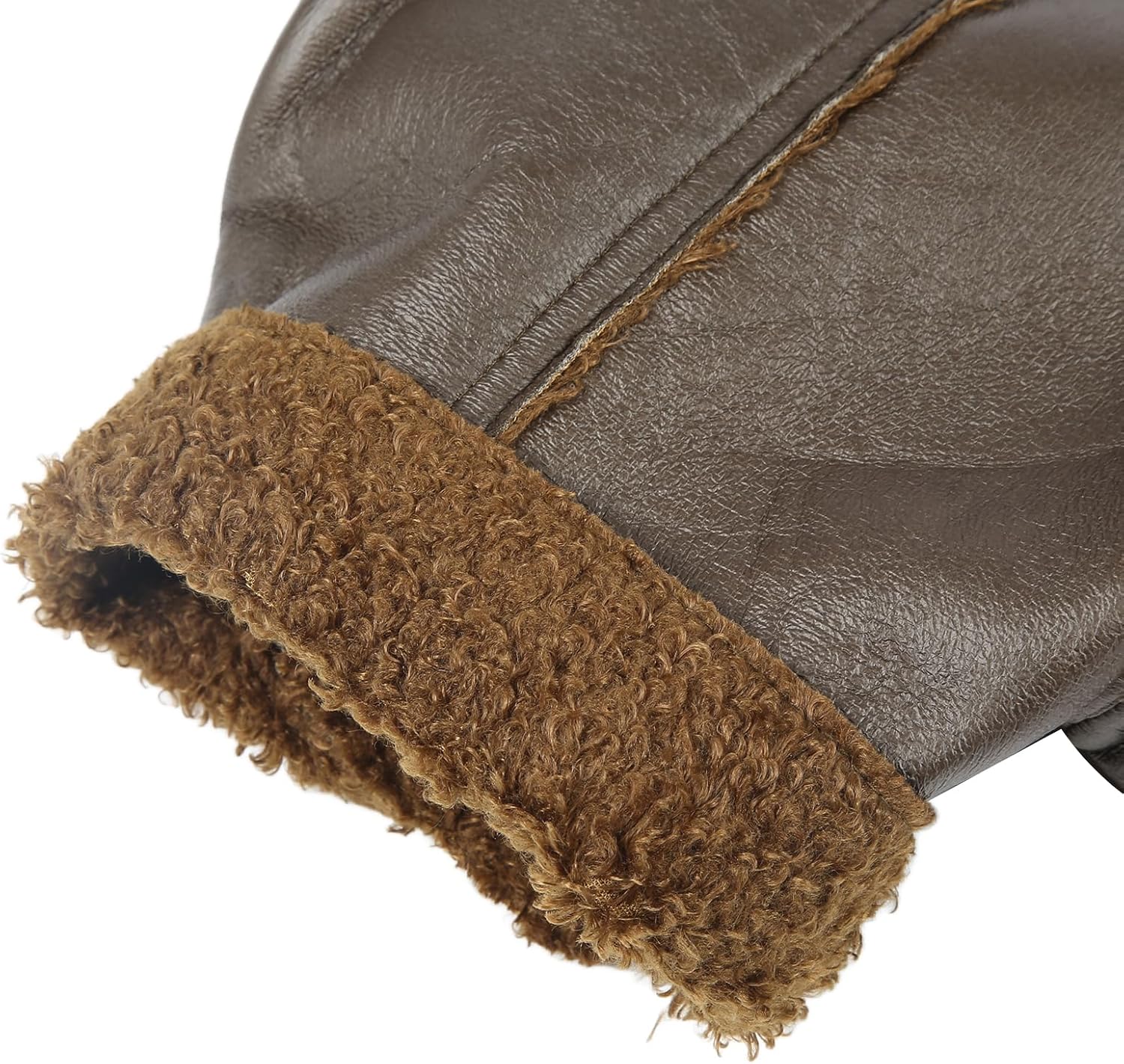Dog Leather Jacket, Dog Winter Leather Coat Warm for Small Medium Large Dogs for Cats for Winter for Outdoor (M)