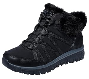 Skechers Womens BLVD Retro Revival Boots