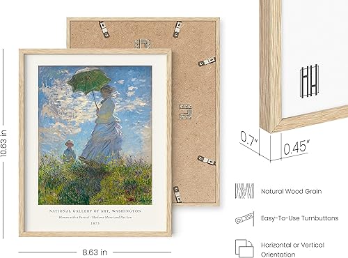 Miniatura 3 de HAUS AND HUES Claude Monet - Obras de arte finas, lirios de agua, póster de Claude Monet Monet, impresiones artísticas famosas, pinturas famosas,