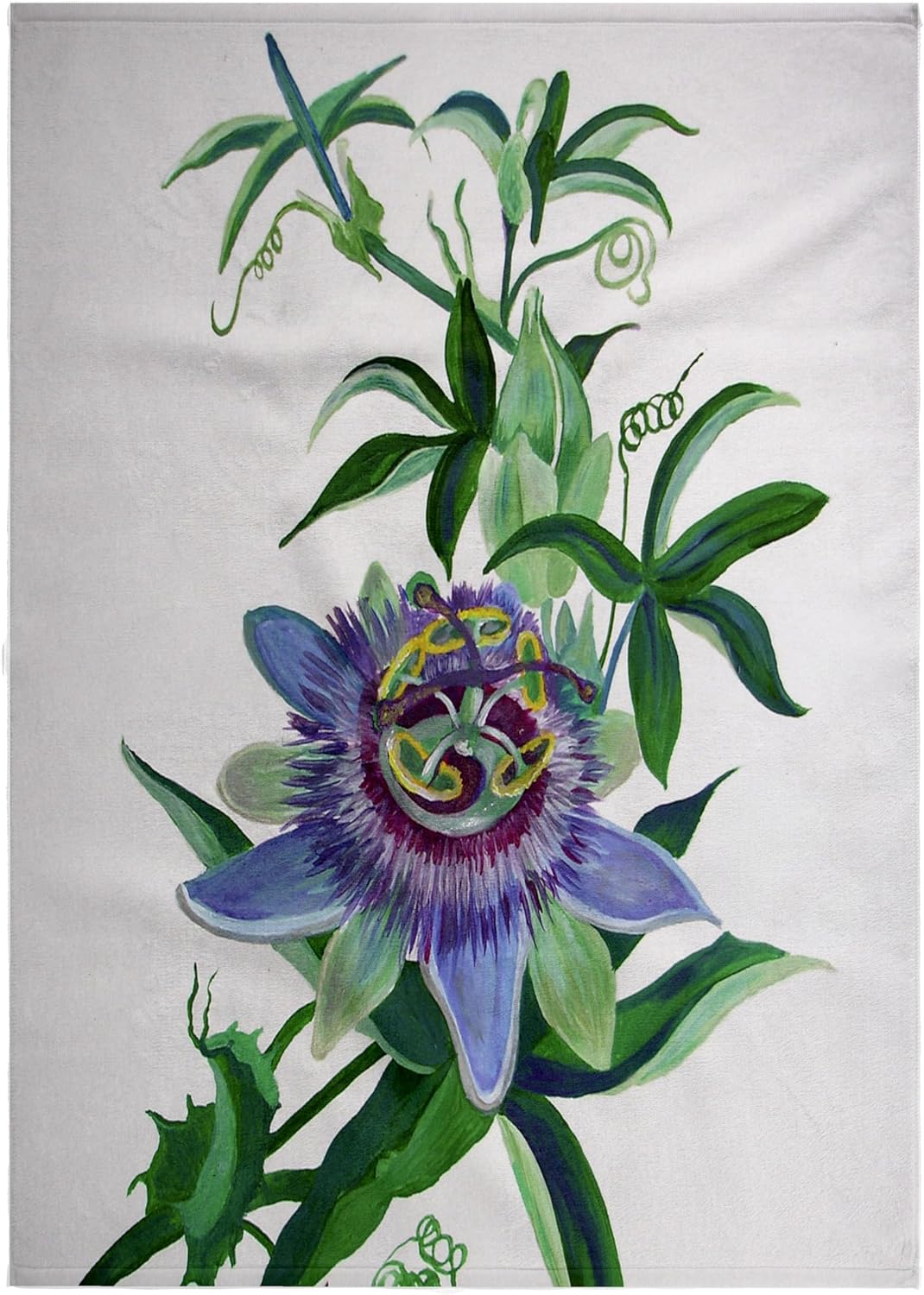 3dRose Passion Flower - Flower, Passion Vine, Passion Flower, Purple, Nature, Passiflora, Easter 22x30 Bath Hand Pool Towel