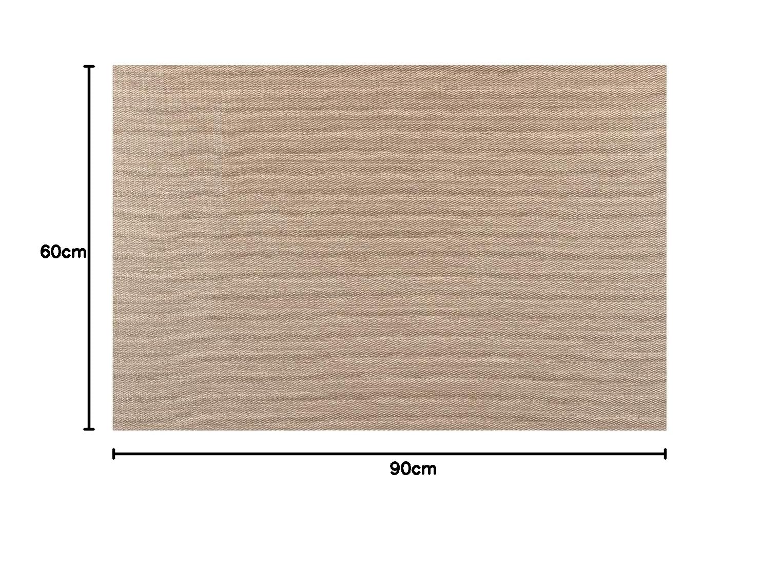 STOR PLANET | Alfombra vinílica Living Deco, Alfombra Exterior Terraza Resistente y Moderna, Alfombra Grande Salon, Lavable y Antideslizante. Alfombras Cocina, Pasillo... | Sisal, 60x90cm