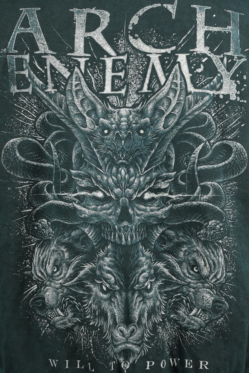 Arch Enemy Will to Power Männer Kapuzenjacke dunkelgrün Band-Merch, Bands