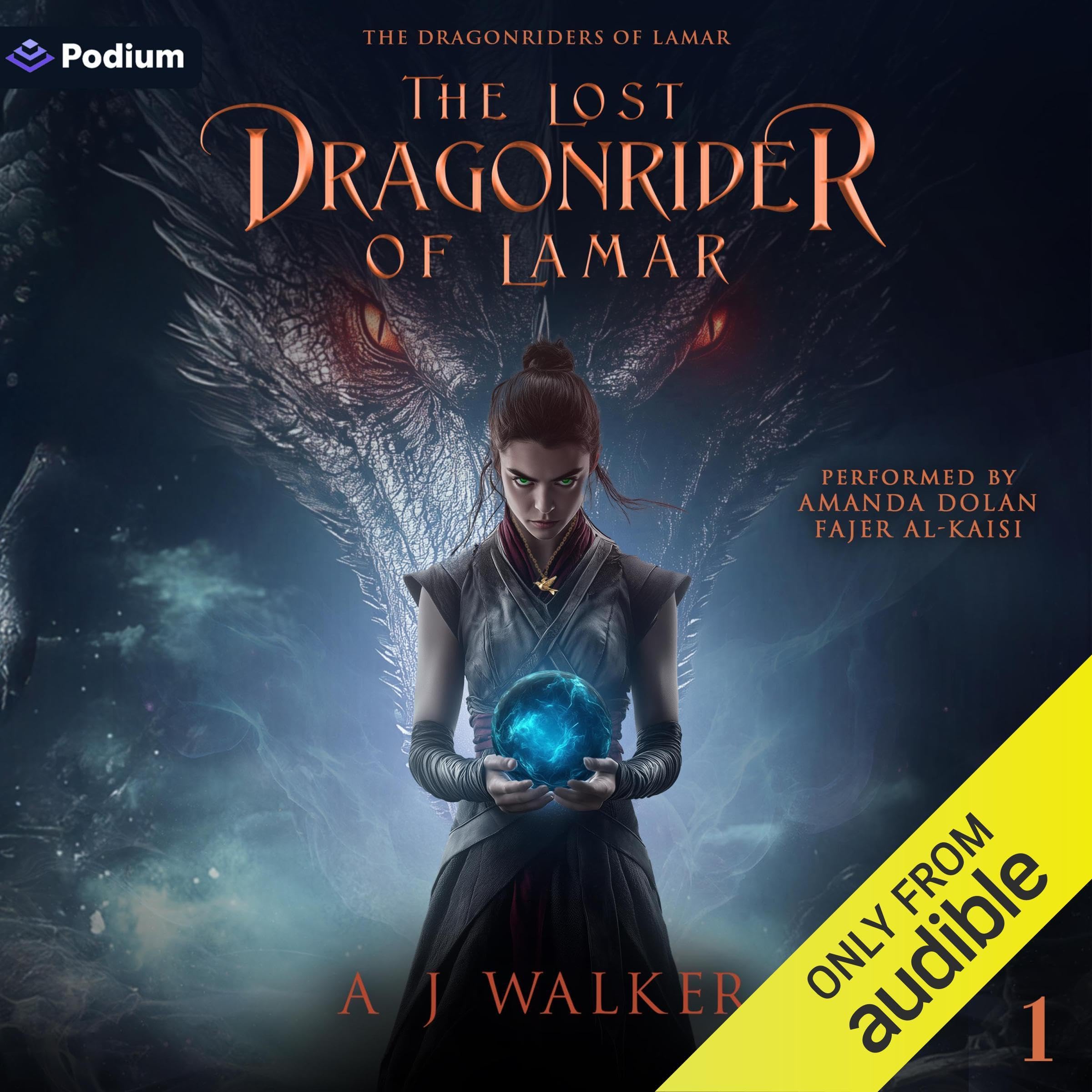 Cover art for The Lost Dragonrider of Lamar