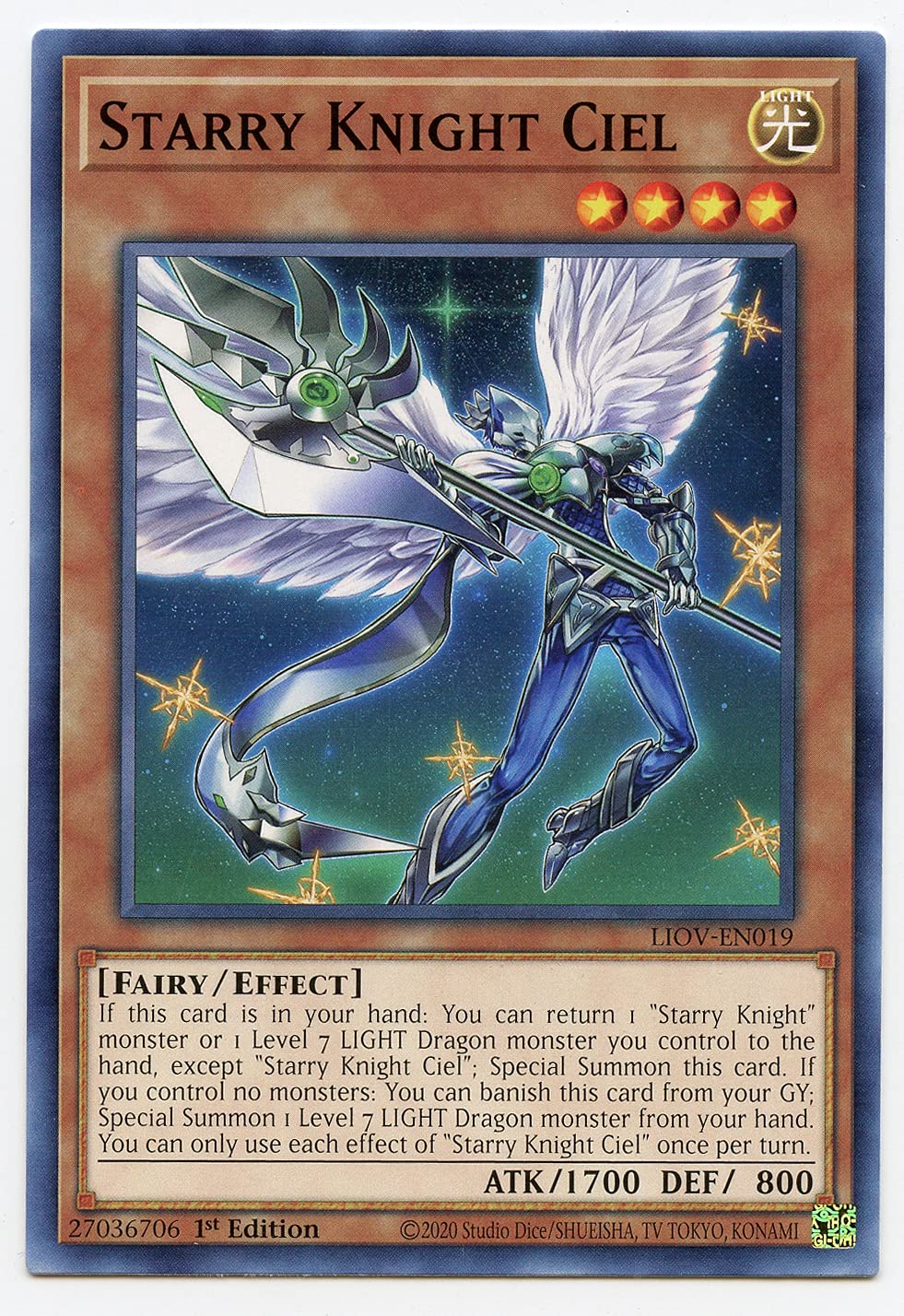 Amazon.com: Starry Knight Ciel - LIOV-EN019 - Common