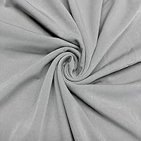 Vista 10 de ITY - Tela de jersey Tejido de elastano, elástico en 2 direcciones, 95% poliéster, 5% elastano, antiarrugas, transpirable, 60 pulgadas de ancho