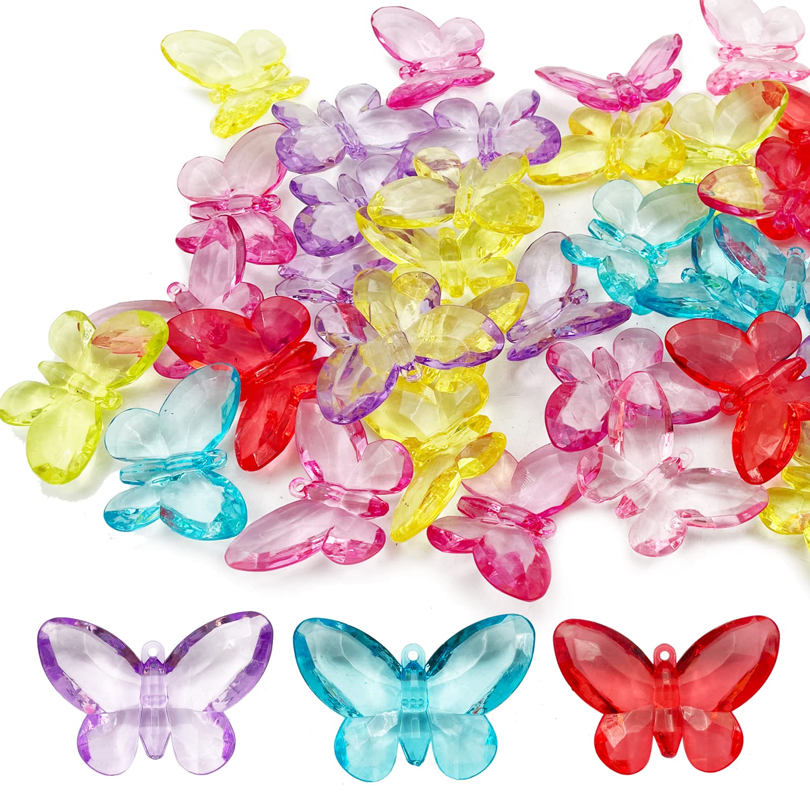 Amazon.com: LYFJXX Acrylic Gems Crystals Assorted Color Cartoon