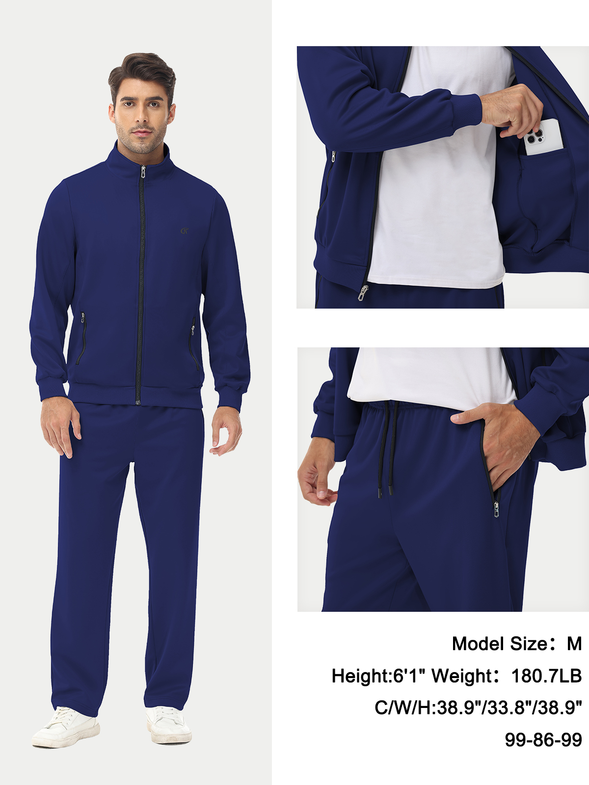 louren zip up jump suits Mサイズ louren zip up jump suits Mサイズ