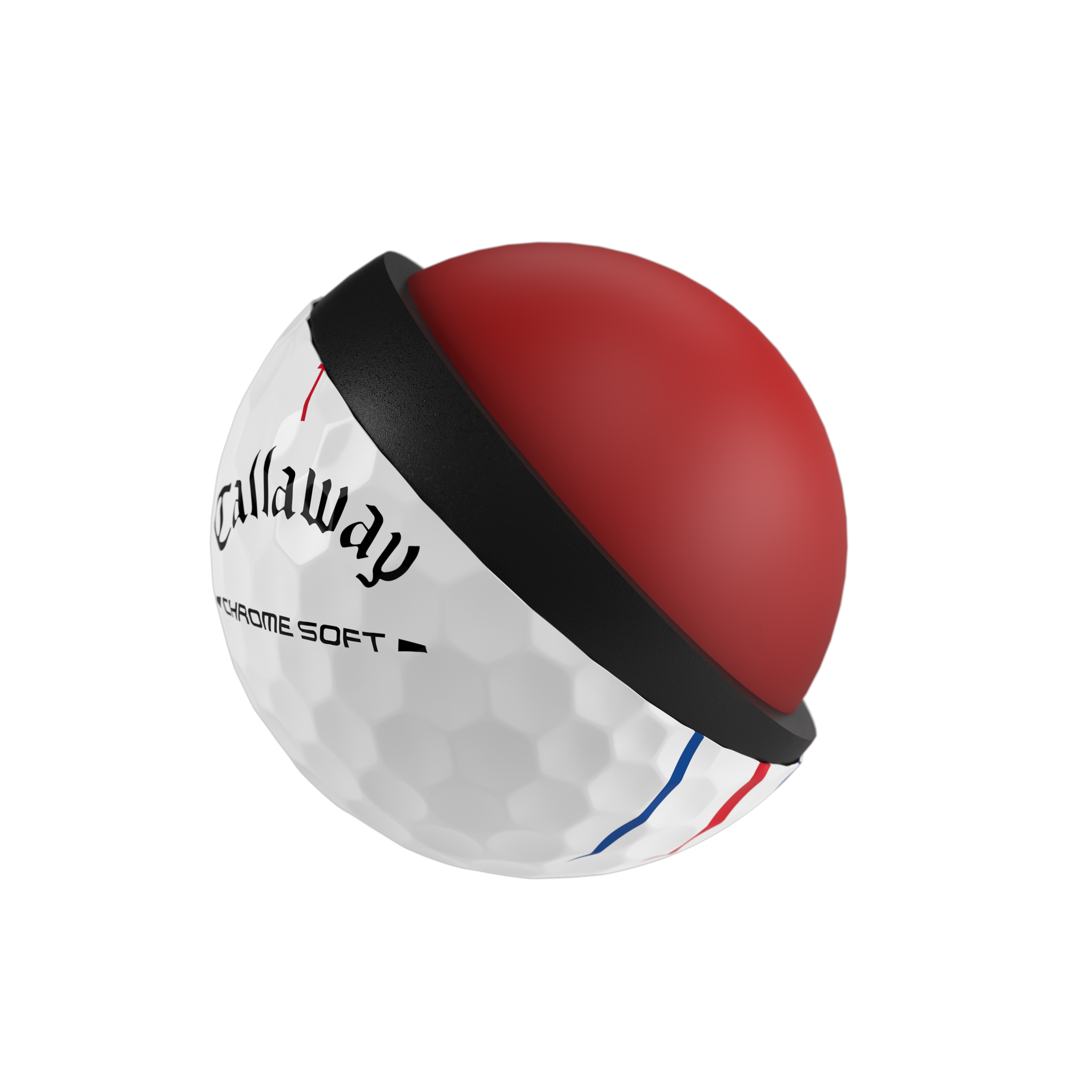 Amazon | キャロウェイ(Callaway) ゴルフボール CHROME SOFT 26 1
