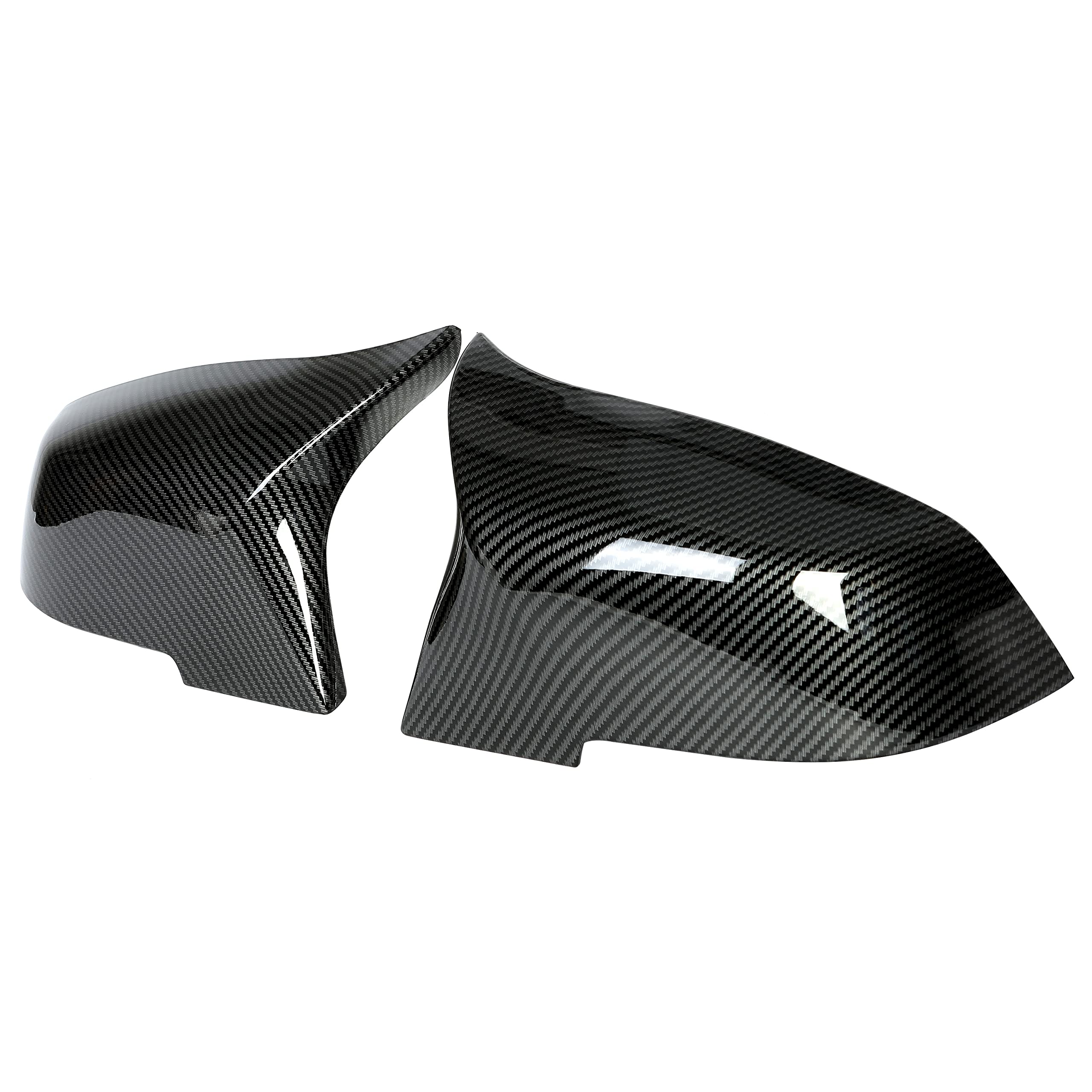 HECASA Rear View Mirror Cover Caps Compatible with BMW F20 F21 F23 F30 F31 F32 F33 F34 F36 F87 X1 I3