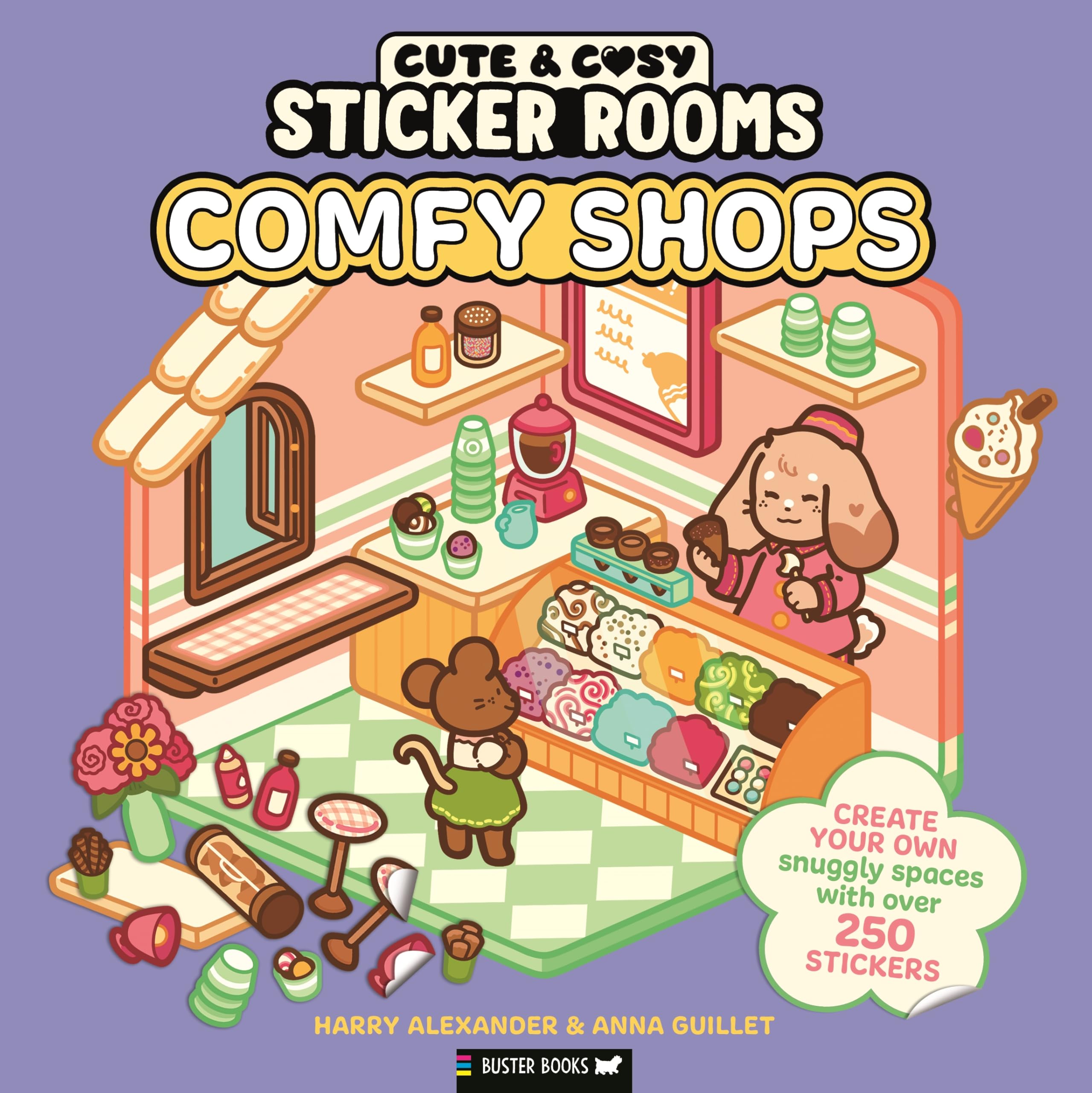 Sticker Rooms: Comfy Shops (Cute & Cosy)