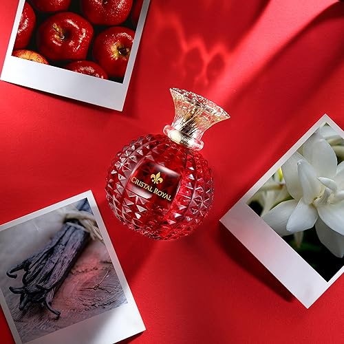 Miniatura 5 de Princesse Marina de Bourbon Cristal Royal Passion Eau de Parfum para mujer, se abre con pera, grosella negra y bergamota, mezclado con jazmín