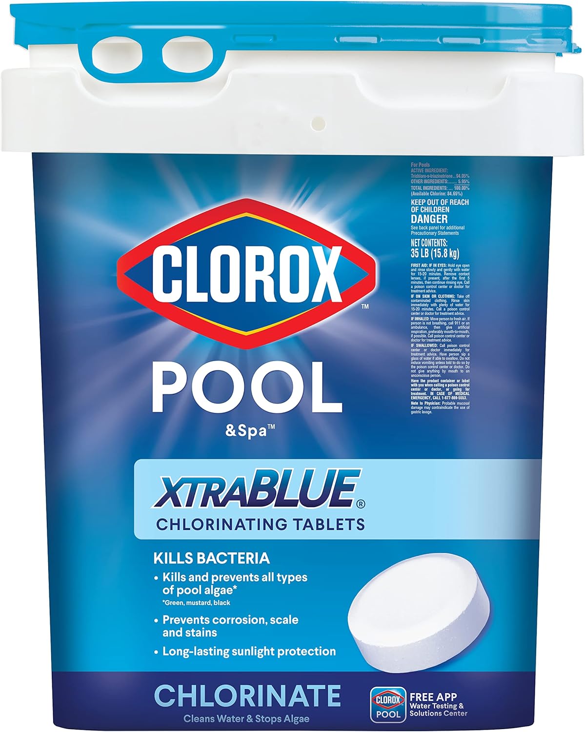 Clorox® Pool&Spa™ XtraBlue 3” Swimming Pool Kuwait Ubuy