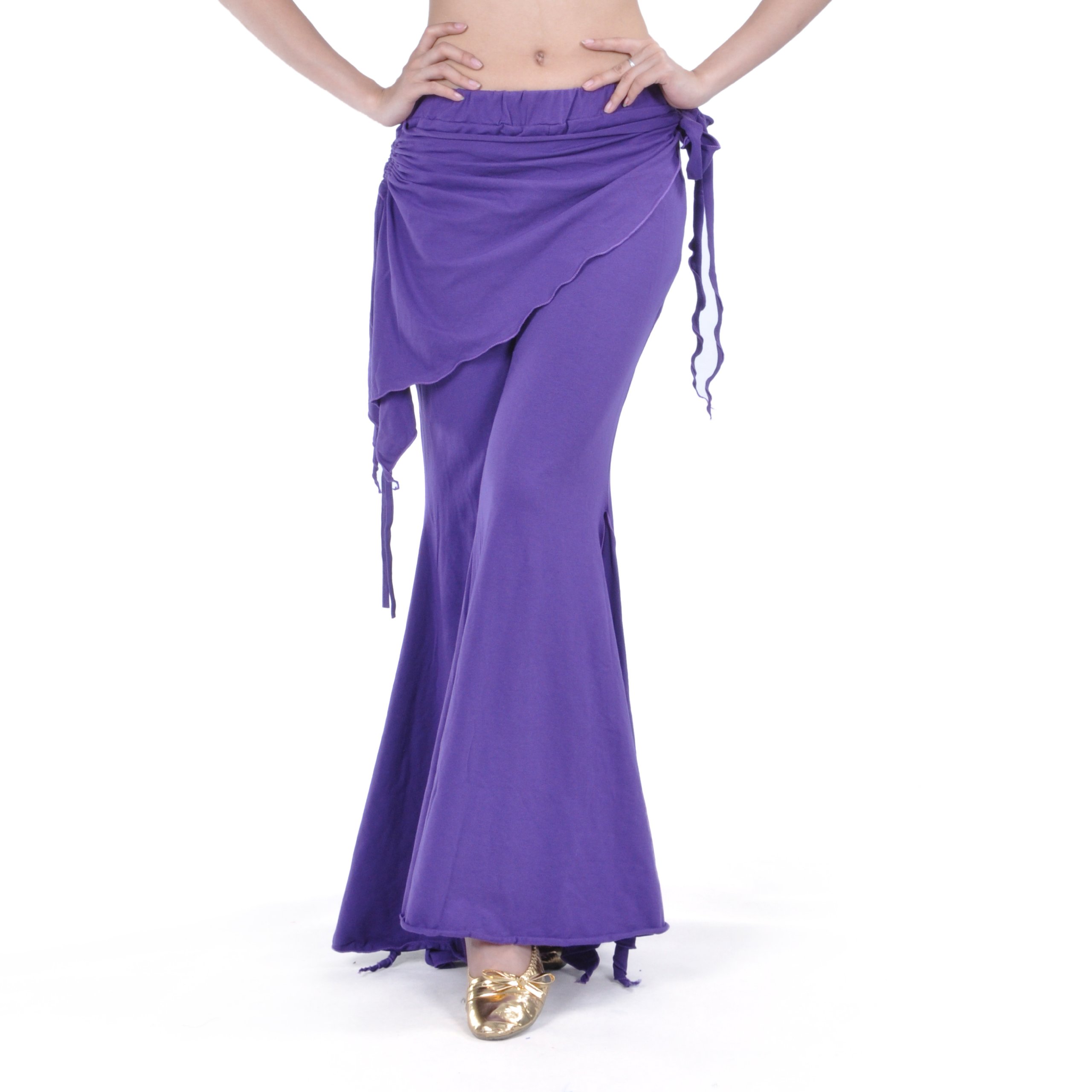 Pantaloni Costume Tribale di Danza del Ventre Pantaloni da Ballo da Ballo di Salsa di Yoga