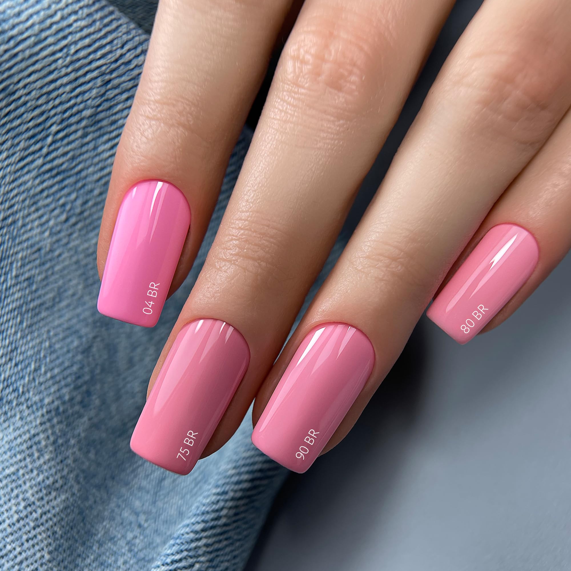 Kodi Professional Esmalte Semipermanente para Uñas - Pink - Gel Nail Polish Bright Collection UV LED -7ml- Esmaltes en Gel de Uñas de Larga Duración - 04BR — view 5
