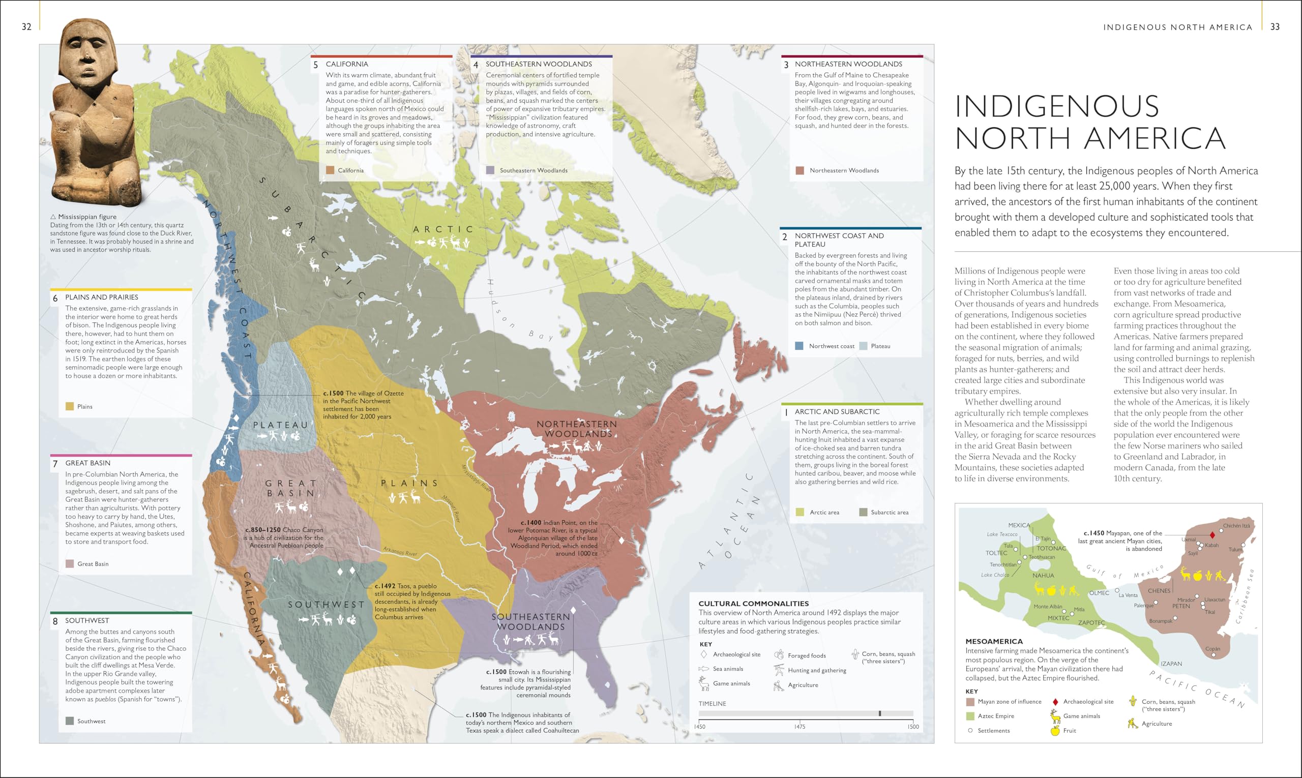 History of North America Map by Map (DK History Map by Map)