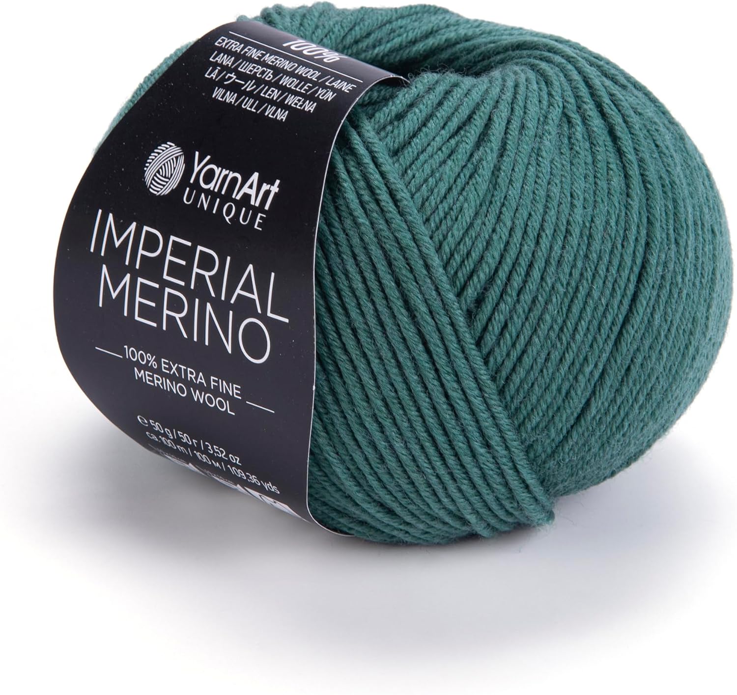 YarnArt Unique Imperial Merino Yarn – 100% Extra Fine Merino Wool, Luxurious Soft Yarn for Knitting, Crocheting, Baby Clothes, Scarves, Sweaters, 1.76 oz/50g, 109 yds (3333)