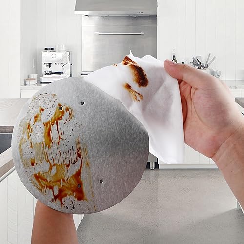 Miniatura 3 de Prensa de hamburguesa aplastada, prensa de acero inoxidable perfectamente crujiente, antiadherente, fácil de limpiar e ideal para cocinar barbacoa y