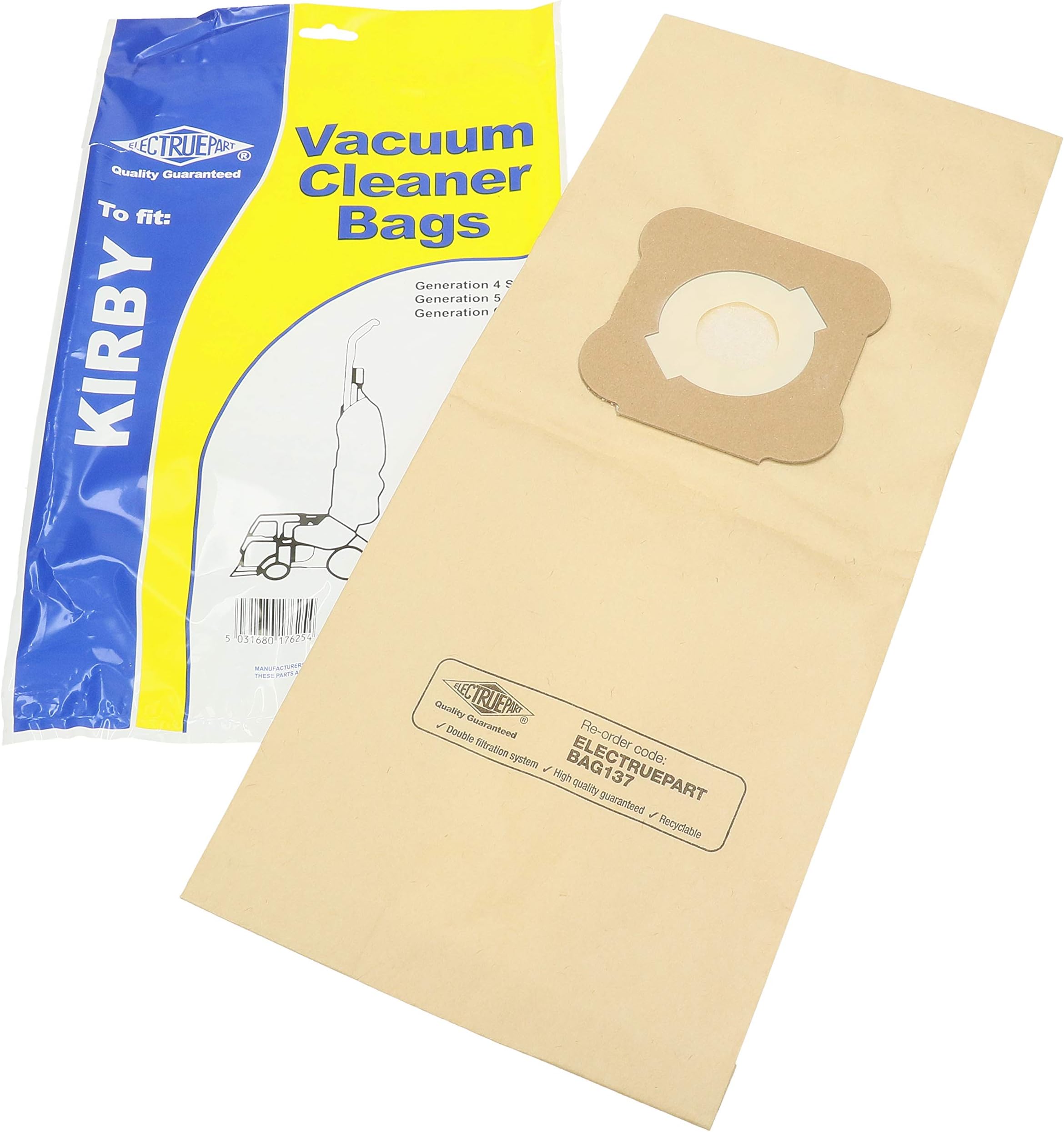 Hoover Bags GENERATION G4 G5 G6 Pack Of 10 ELECTRUEPART - Bag137