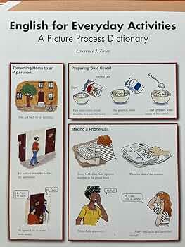 English for Everyday Activities: A Picture Process