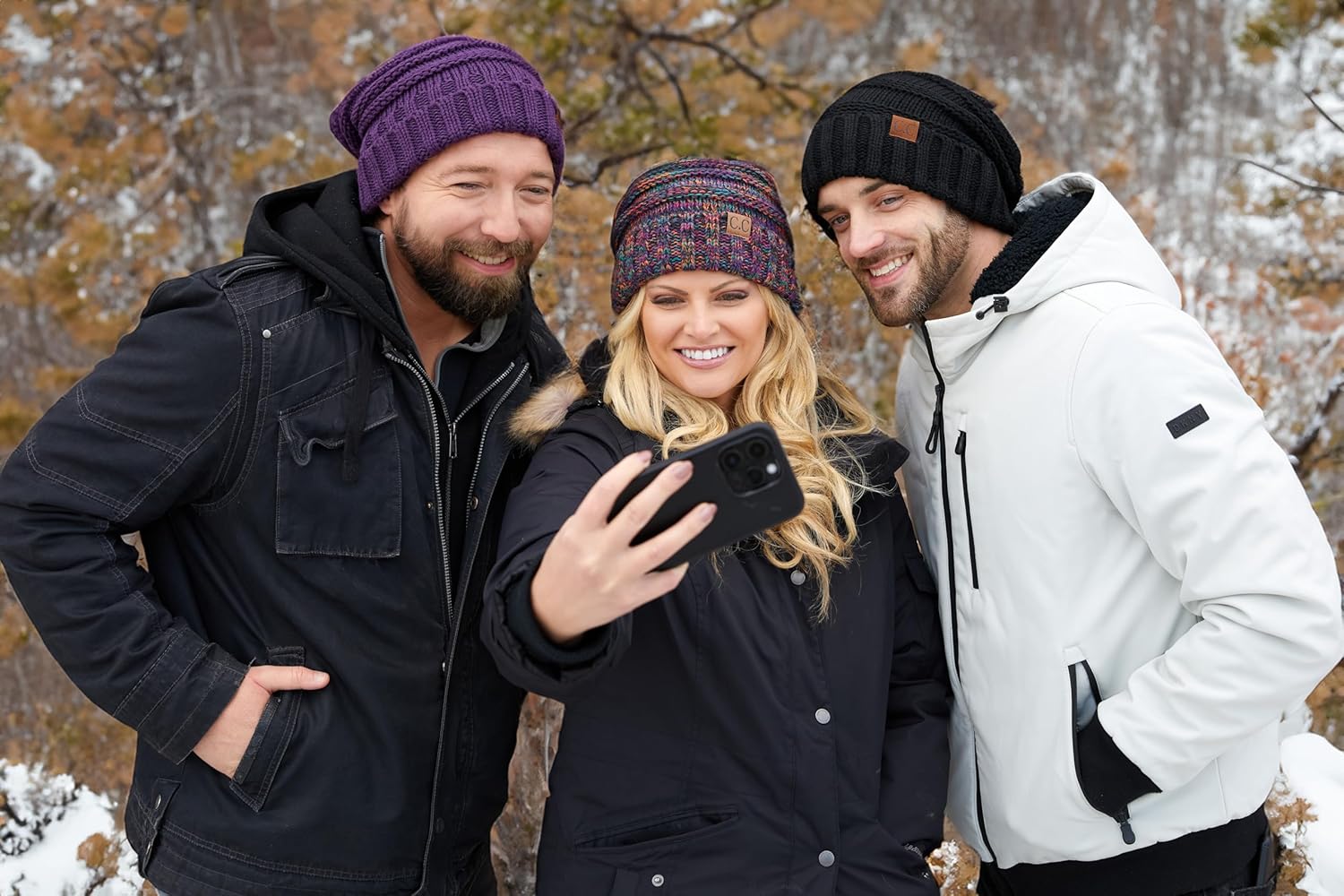 Funky Junque Slouchy Beanie for Women Winter Hat Warm Slouch Oversized Soft Chunky Cable Knit Beanies for Cold Weather - Image 5