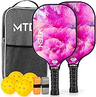 Vista 36 de Pickleball Paddles, USAPA Approved Fiberglass Surface Pickleball Set with Pickleball Rackets, Pickleball Paddles Set for Men Women