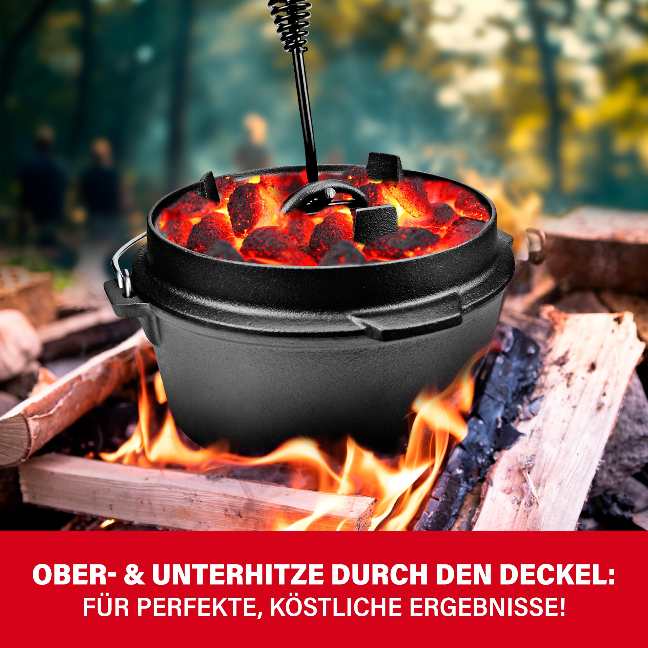 Petromax l Dutch Oven gietijzeren pot zonder pootjes. Ft4,5 / 4 lt - BBQ Centrum Brabant