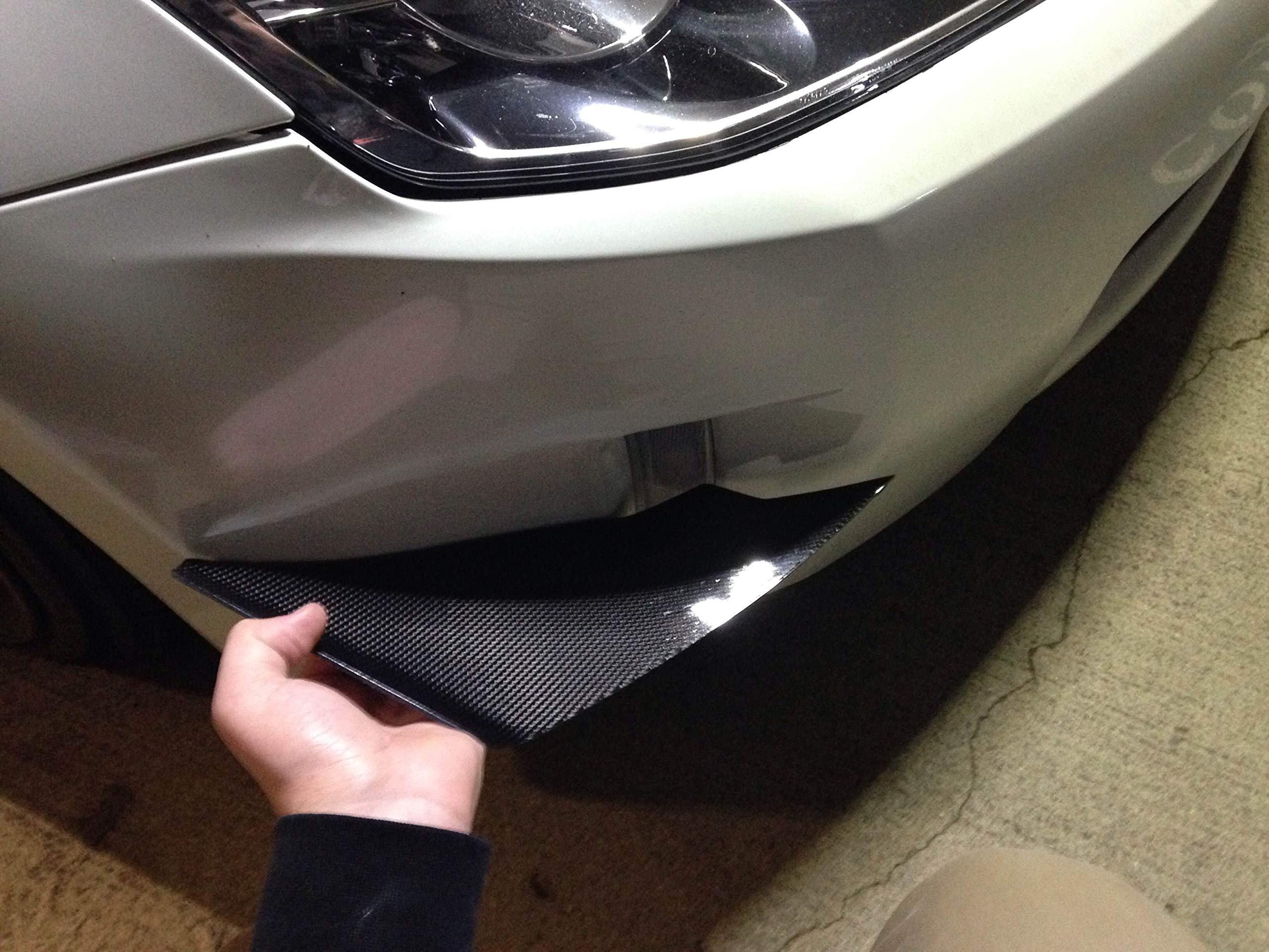 Amazon | For 日産 350Z Z33 カーボン Front バンパー・カナード (4pcs