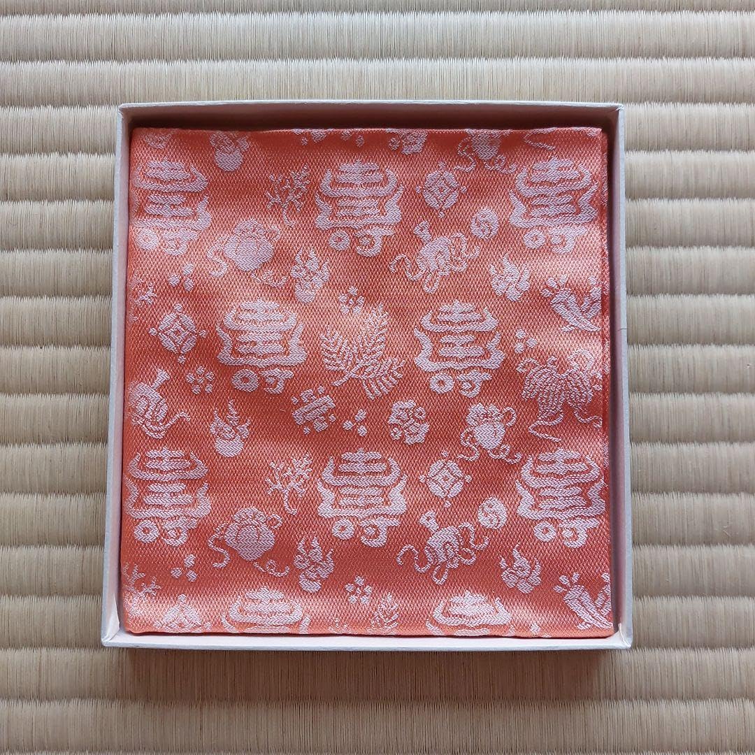 Amazon.co.jp: 茶道具 唐物帛紗 松宝寿蜀巴 而妙斎宗匠御好 大阪有香製
