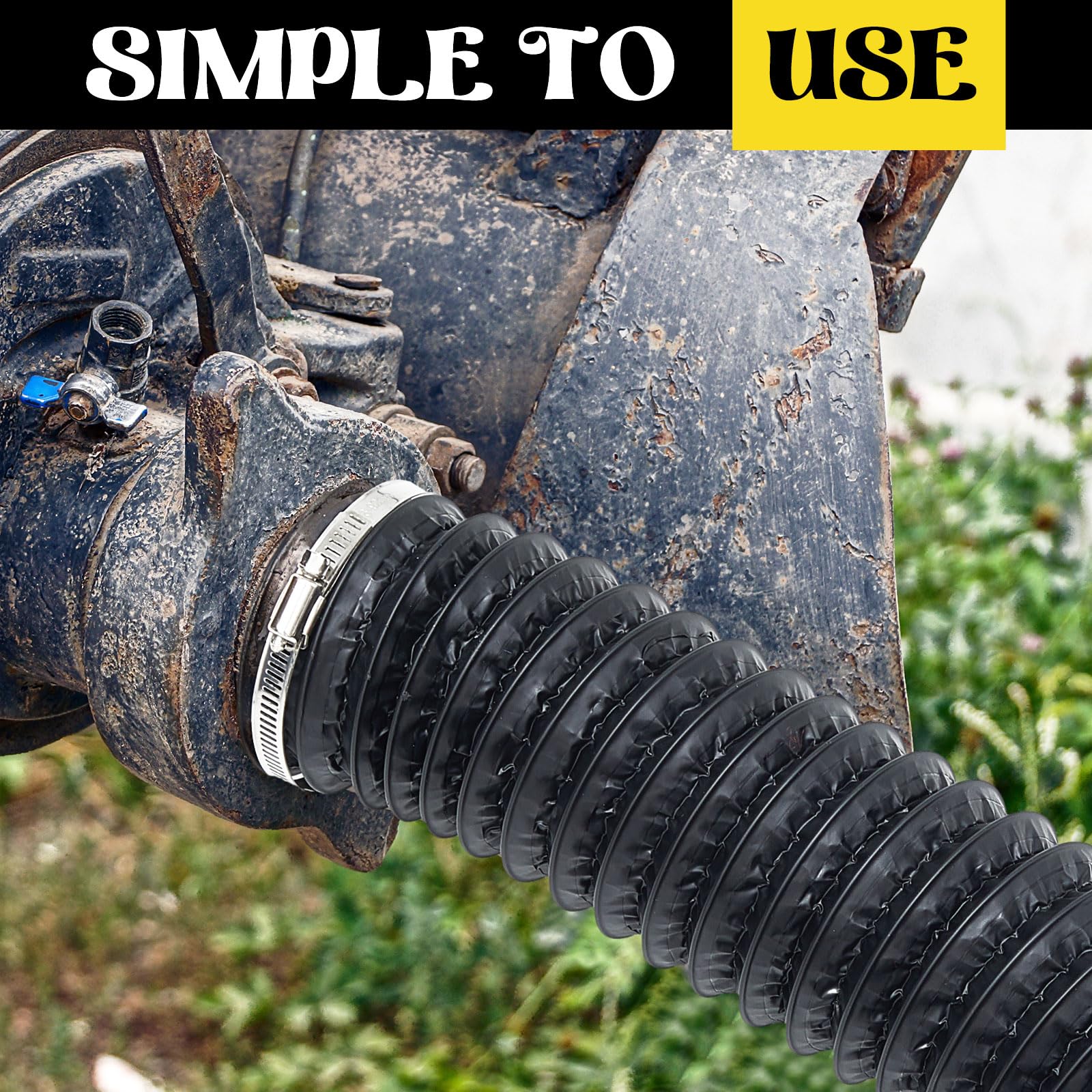 2 Pcs Boat Blower Hose, Boat Vent Bilge Blower Benin - View #2