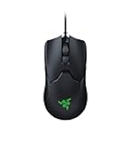 Viper 8K Hz - Ambidextrous E-Sport Gaming Mouse with 8,000 Hz HyperPolling Technology (Optical Focus + Sensor with 20K DPI, Optical Mouse switches, 71g Light) - Black