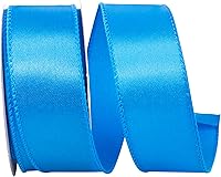 Vista 91 de Reliant Ribbon 92575W-050-40F - Cinta decorativa, 2-1/2 pulgadas x 10 yardas, azul real