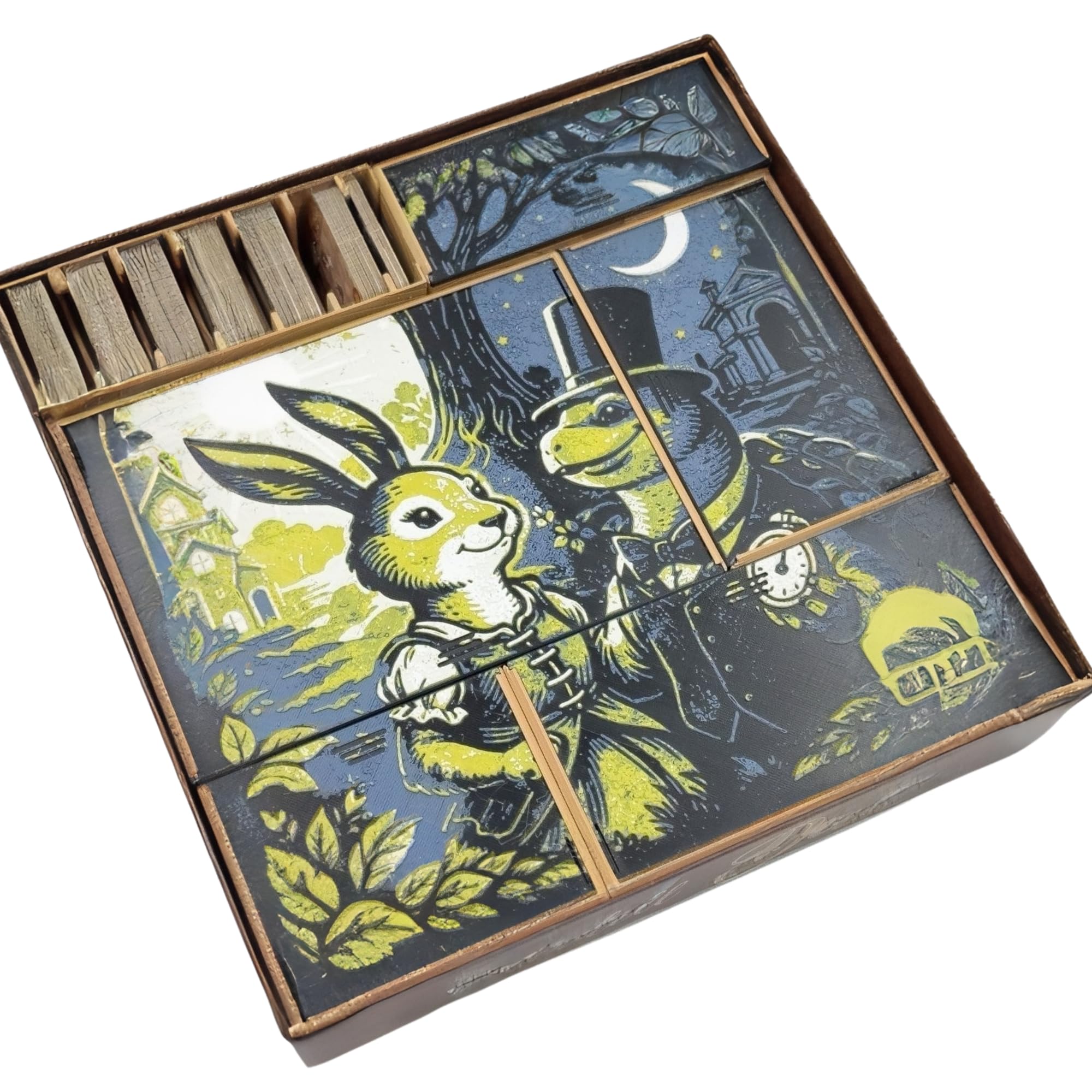 The Riverside Realm Organizer for Everdell Duo Unofficial - Storage Solution