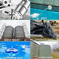 Vista 6 de Válvula de control automático de nivel de agua con flotador, válvula de bola de flotador de 12,7 mm y 19 mm con llenado automático y apagado