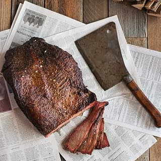 Beef Brisket by Double L Ranch Meats | Hickory Smoked and Sliced | Certified Angus Beef | 10 Lbs.