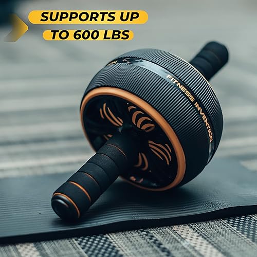 Miniatura 3 de Ab Roller Wheel - Ab Wheel Roller & Knee Mat - Rueda Para Abdominales - Abdominal Wheel - Abs Roller for Men & Women - Home Gym Equipment