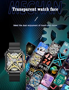 ZJX Smart Watch 1.83 Smart Watches for Men Women Digital Fitness Tracker with 100+ Sport Modes Heart Rate Monitor Watch (Answer/Make Calls) Waterproof (with Voice Assistant),