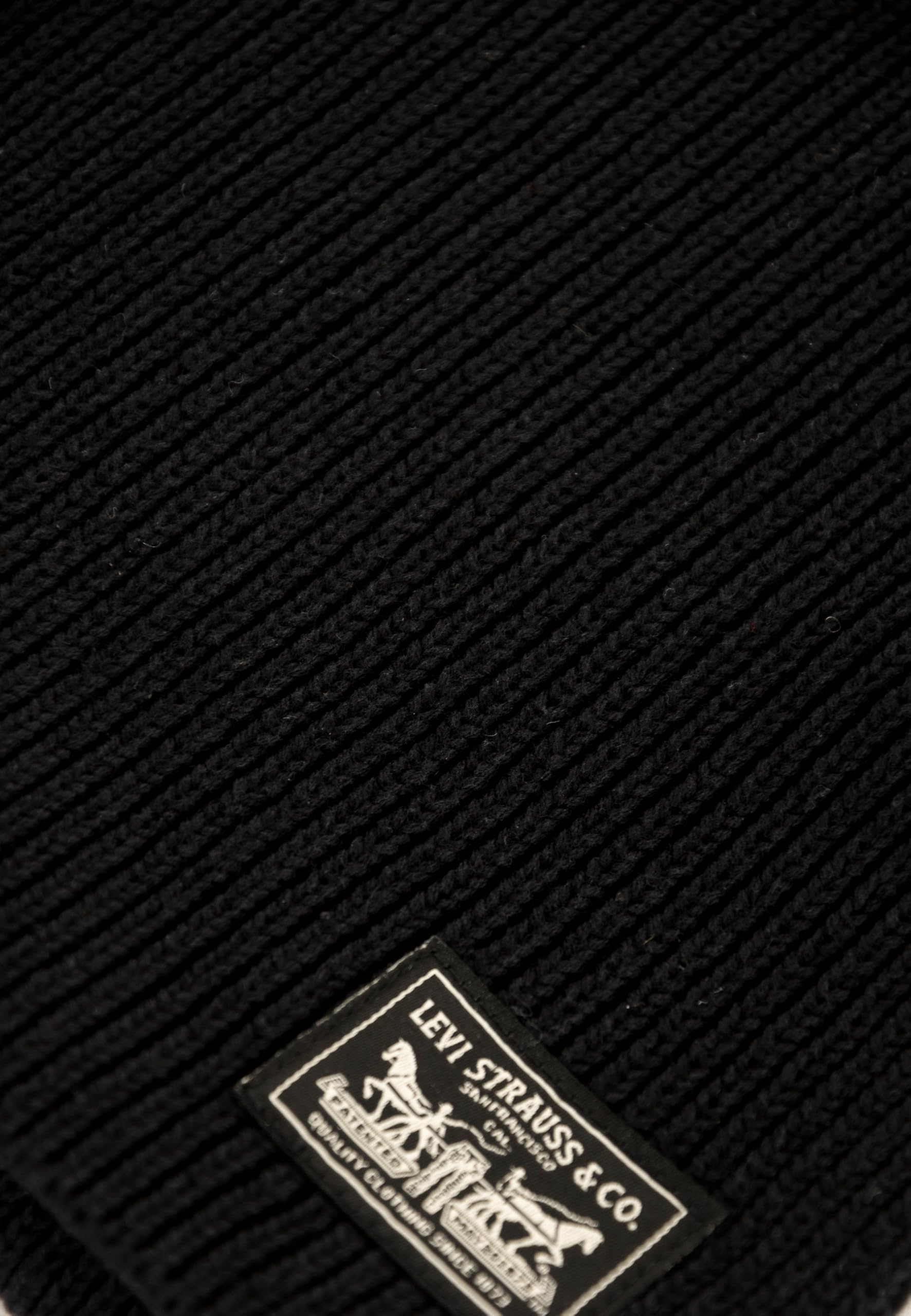 Levi's Back Patch Scarf Hombre, Black normal, Talla única