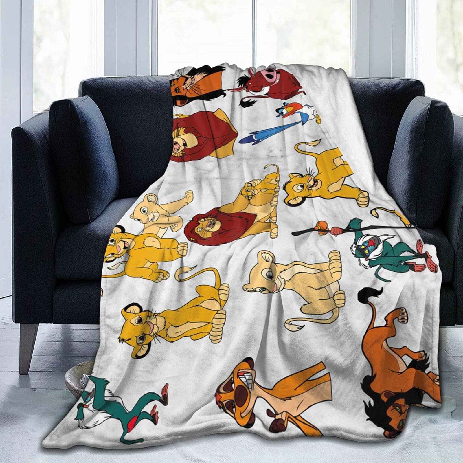 Amazon｜ライオン・キング (1) おしゃれ 柔らかい 毛布 軽くて柔らかな