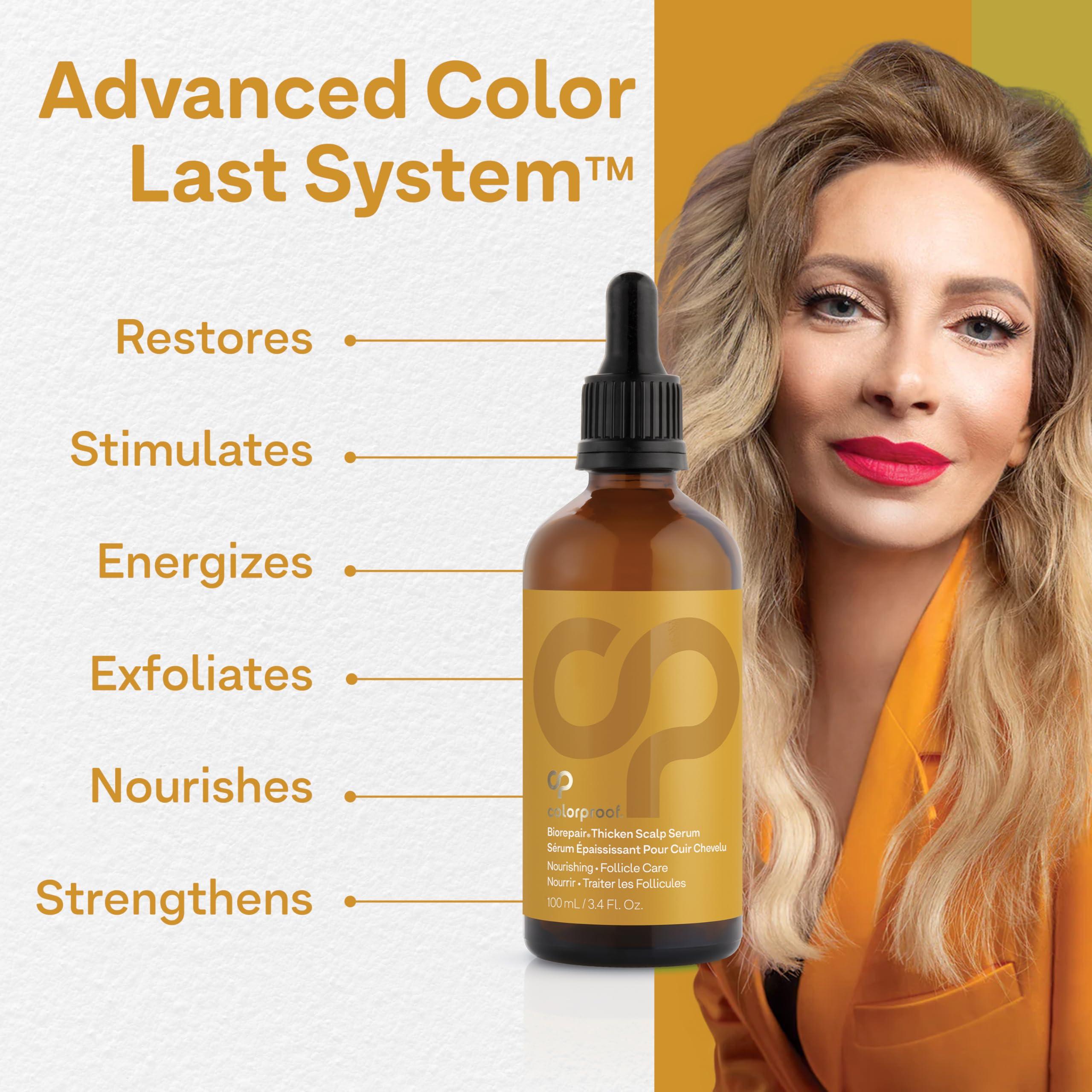 ColorProof BioRepair Thicken Scalp Serum Dla Unisex Serum 3,4 oz