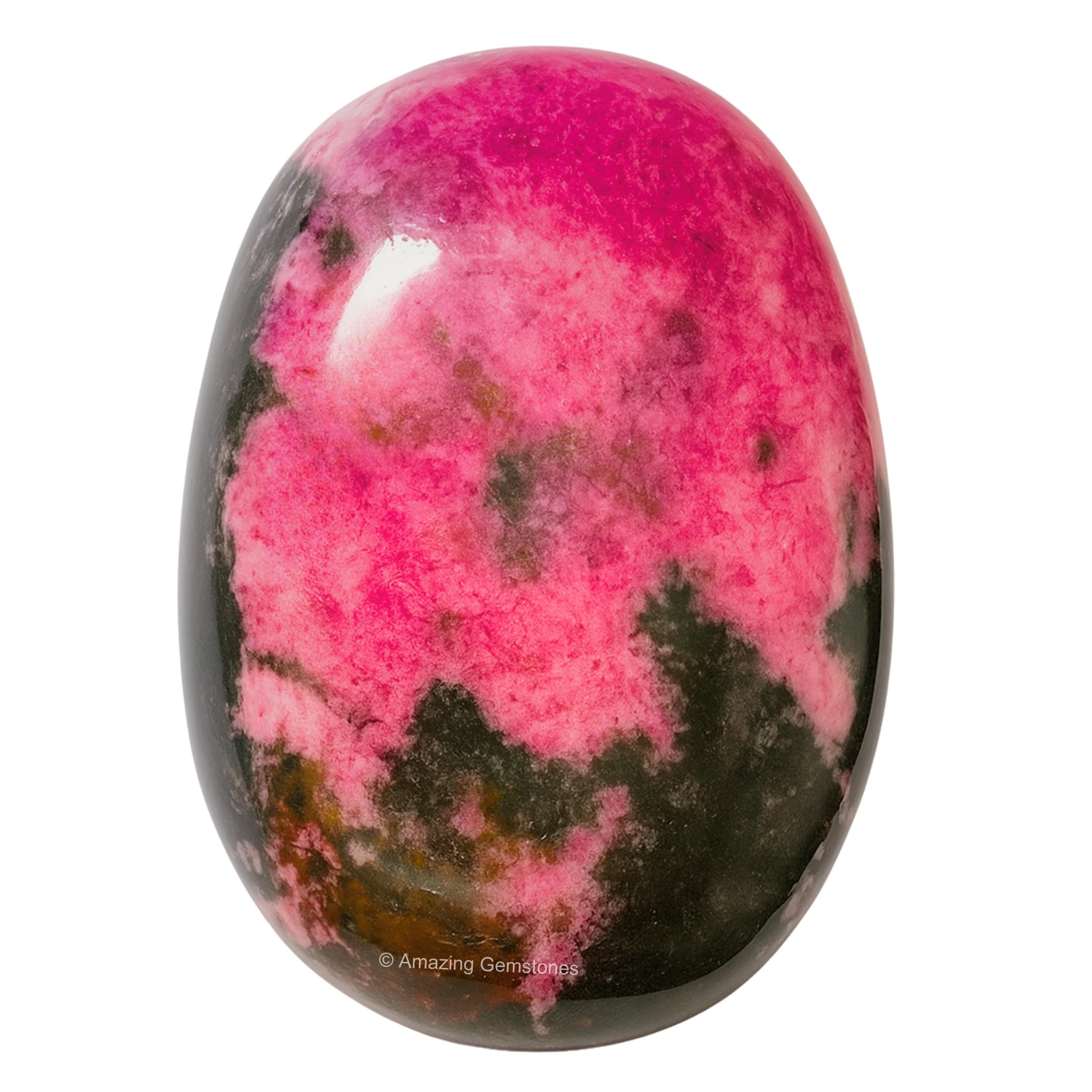Amazon.com: Amazing Gemstone Rhodonite Palm Stone - Hot Massage
