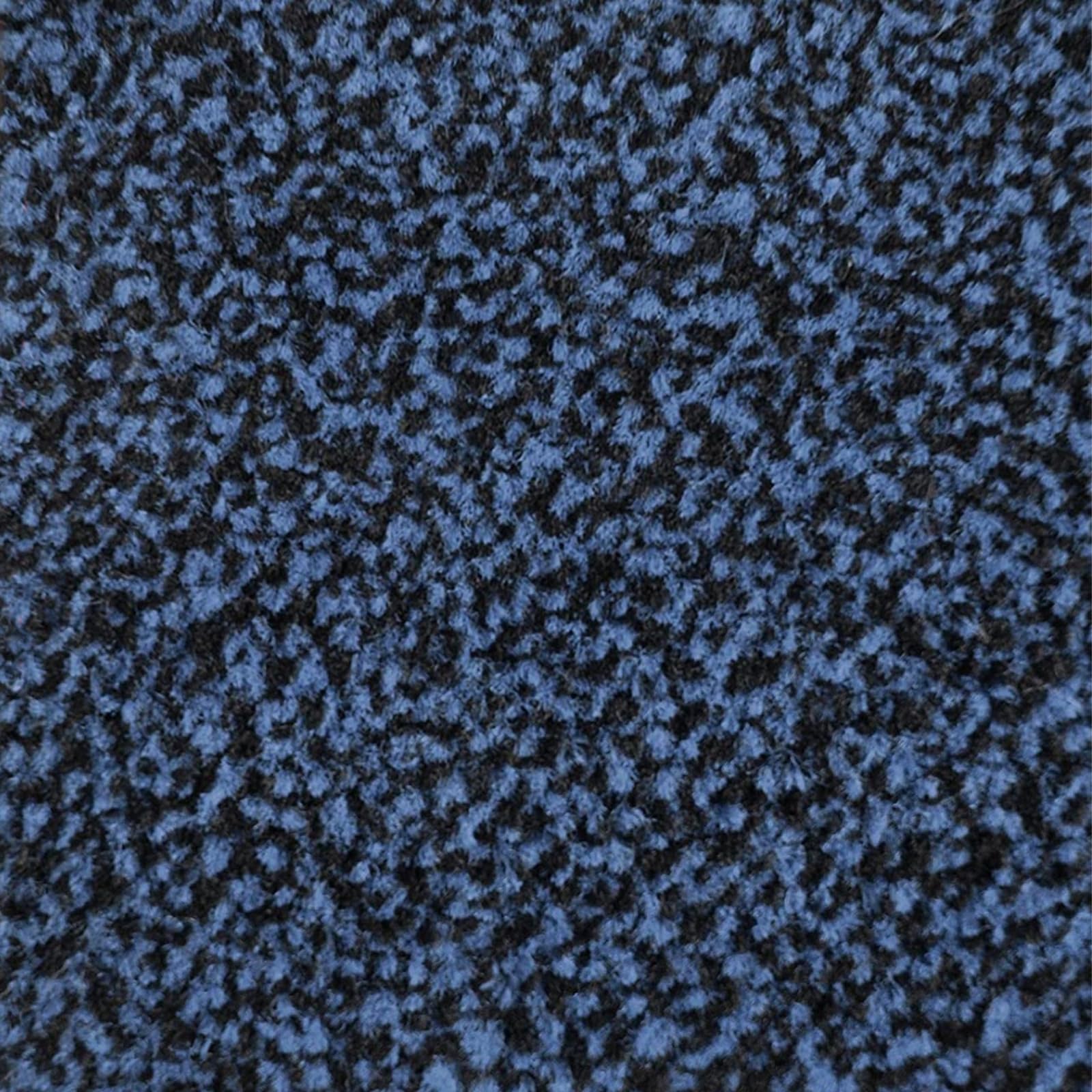 Casa Pura - Tappeto antiscivolo e antipolvere, zerbino per interni ed esterni, lavabile e ultra assorbente, blu, nero, 90 x 300 cm
