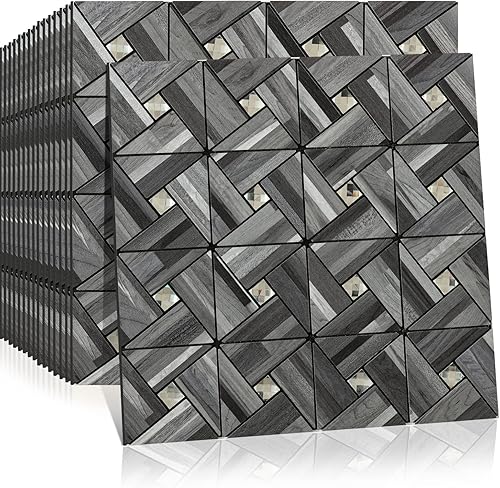 8 hojas de azulejos de mosaico de cocina para despegar y pegar, de PVC, decoración de pared de cocina.