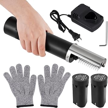 Cordless Electric Fish Scaler, Powerful Fish Scraper Remover Descaler Tool