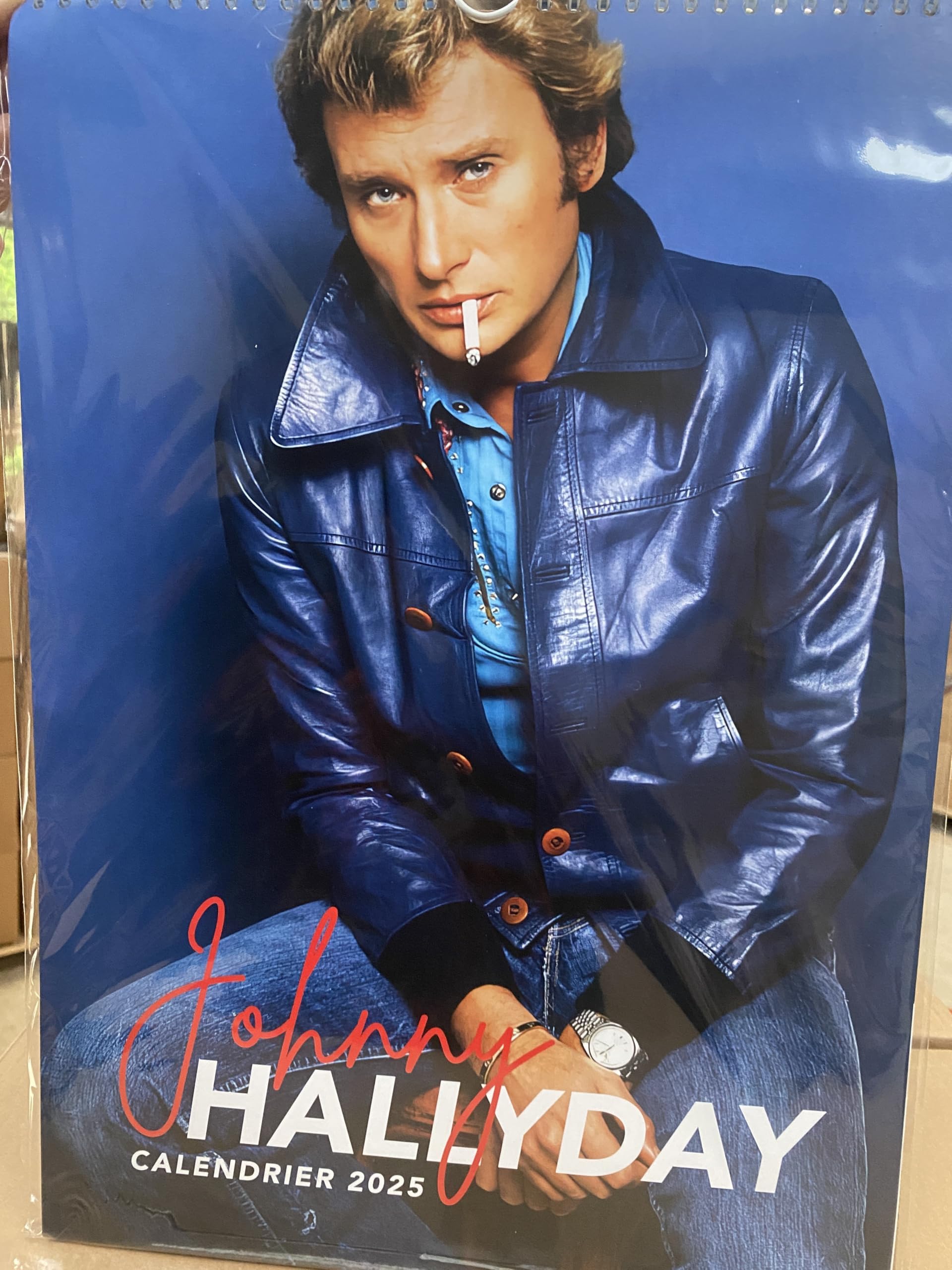 Calendrier Johnny Hallyday 2021 - Photos Daniel Angeli - Collector Neuf Sous Blister