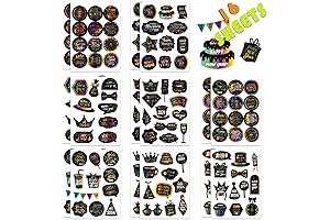 2024 Happy New Year Stickers - Perfect for Kids and Adults!