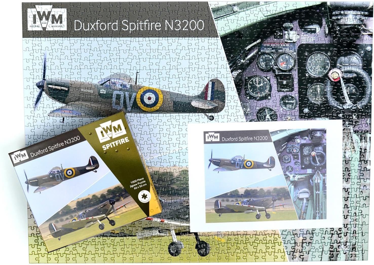 Imperial War Museum Spitfire 1000 Piece Jigsaw Puzzle