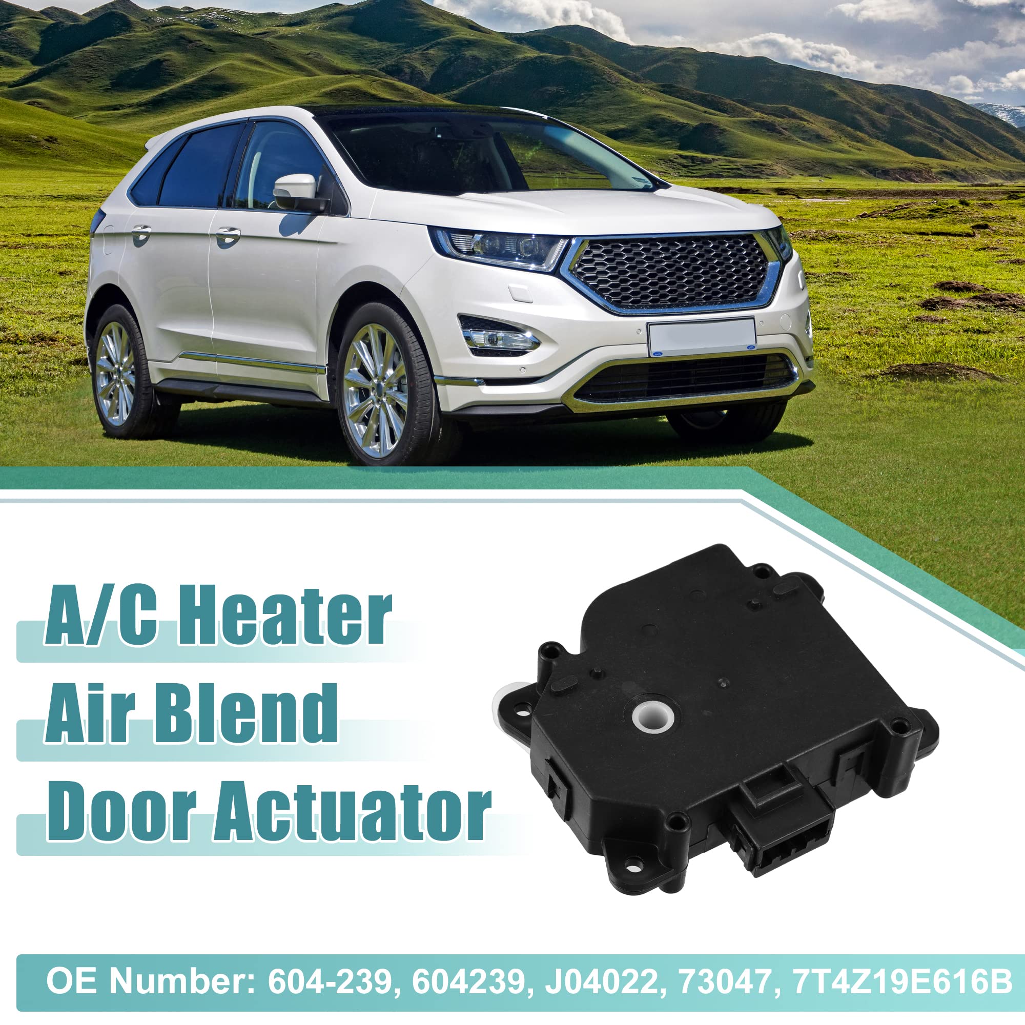 Amazon.com: X AUTOHAUX 604-239 A/C Heater Air Blend Door Actuator for Ford  Edge 2007-2015 for Lincoln MKX 2007-2015 7T4Z19E616B 604239 J04022 :  Automotive
