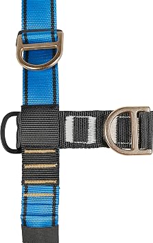 Tractel Fall Protection Safety Harness Construction Restraint Fall Arrest Harness | Dorsal D-Ring | Retrieval & Sternal D-Rings | Versafit Performance | AINSI OSHA Tested | One Size | AD714