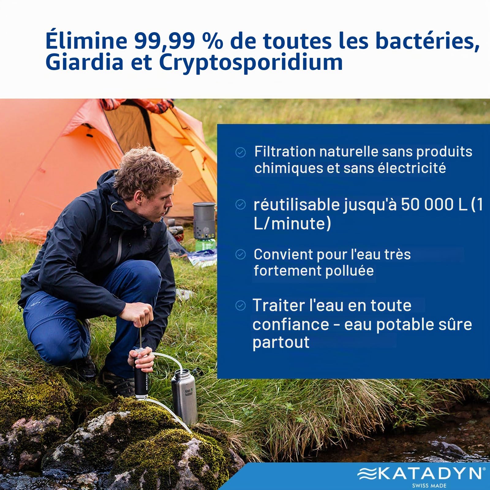 Katadyn Pocket Tactical Filtre à eau